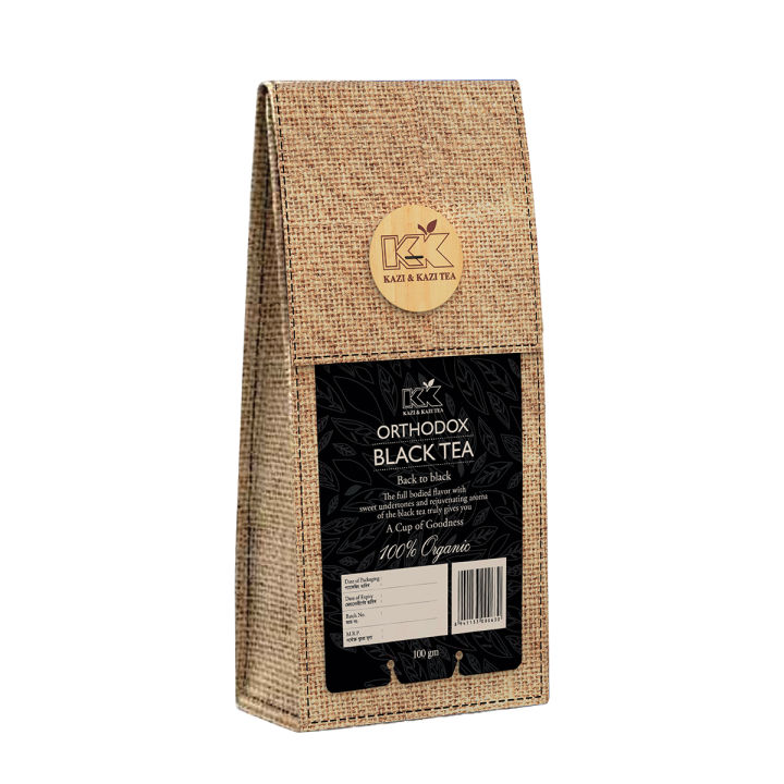 Kazi & Kazi Orthodox Black Tea 100gm